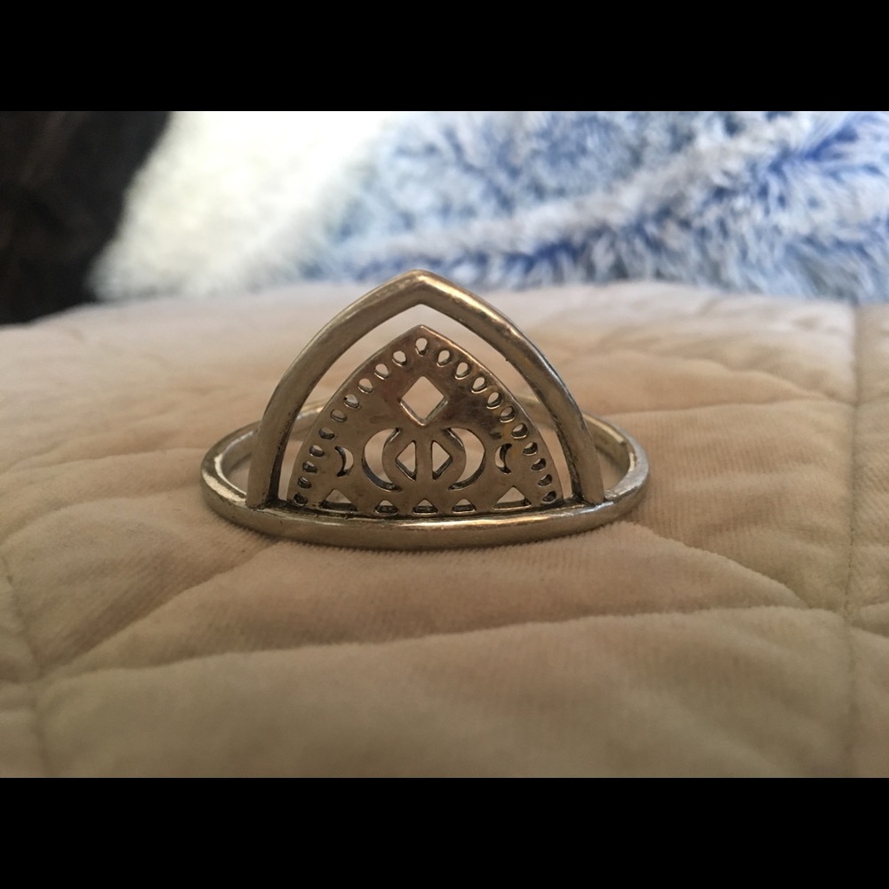 Lucky Brand silver tone cuff bracelet